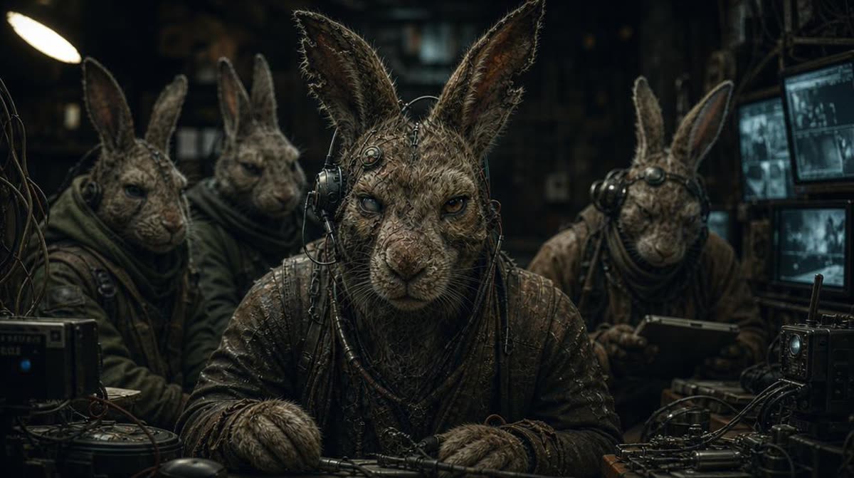 BRAIN and his crew in the war room